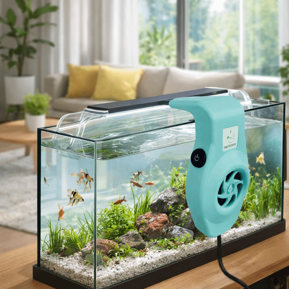 Silent Aquarium Cooling Fan Po - مراجعة Planted Aquarium Accessories وسعره