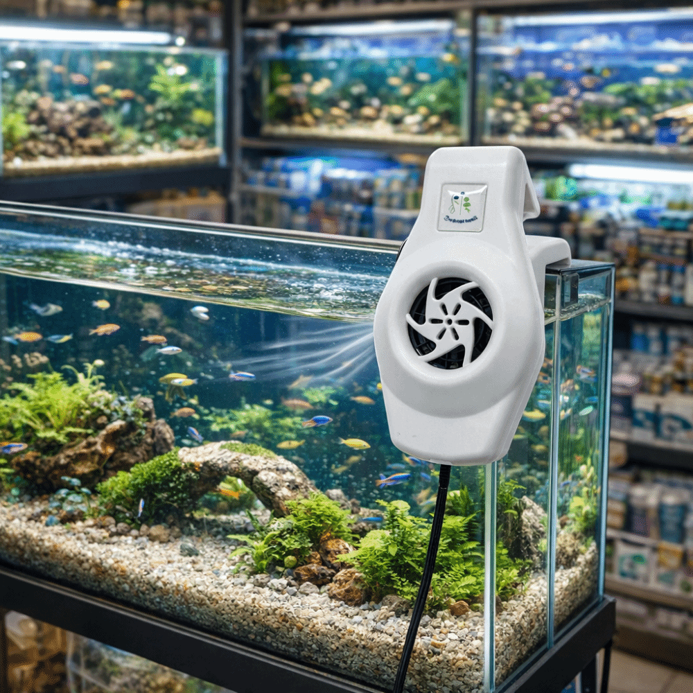 Silent Aquarium Cooling Fan Po - مراجعة Planted Aquarium Accessories وسعره