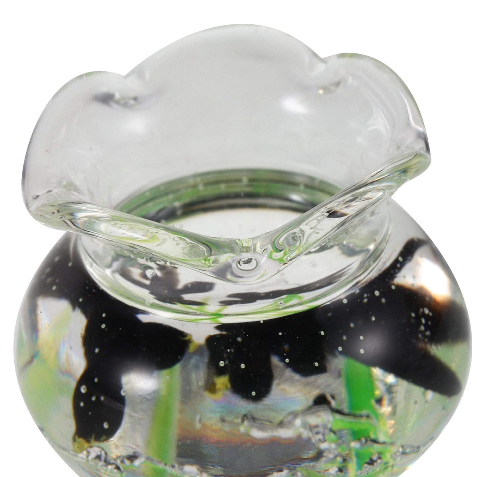Mini Round Resin Fish Bowl Tin - مراجعة Planted Aquarium Accessories وسعره