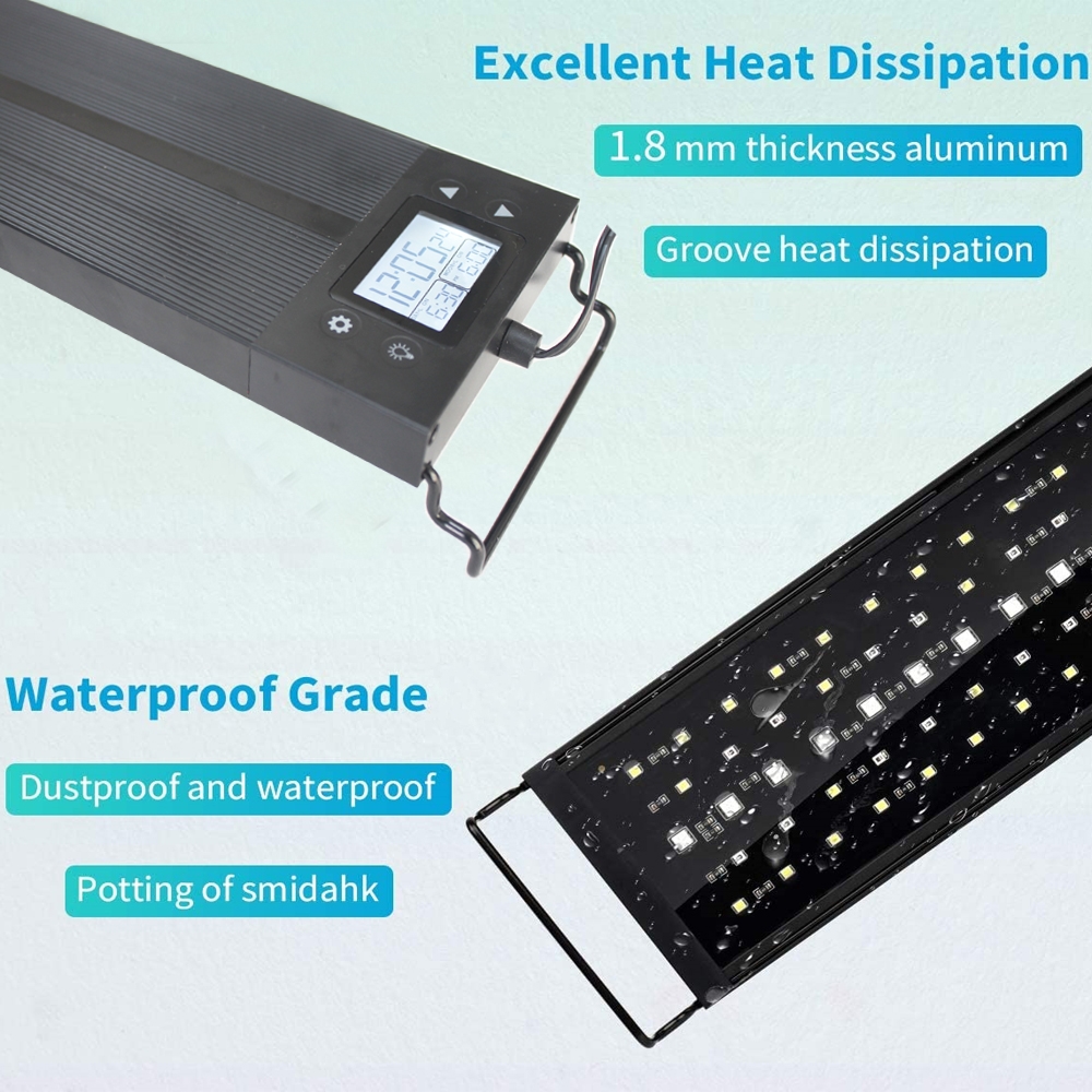 Programmable 8 Colors Auto On  - مراجعة Planted Aquarium Freshwater وسعره